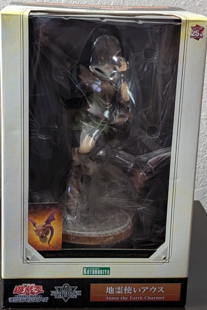 Official Kotobukiya Yugioh Aussa The Earth Charmer Figure