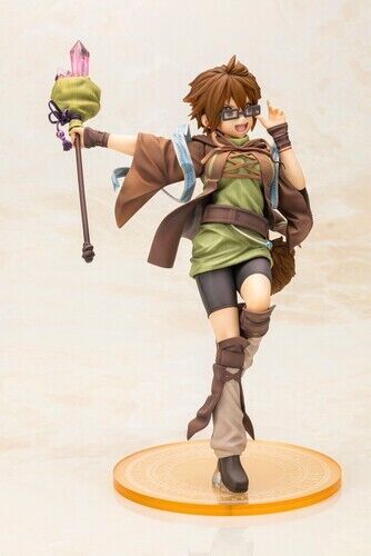 Official Kotobukiya Yugioh Aussa The Earth Charmer Figure