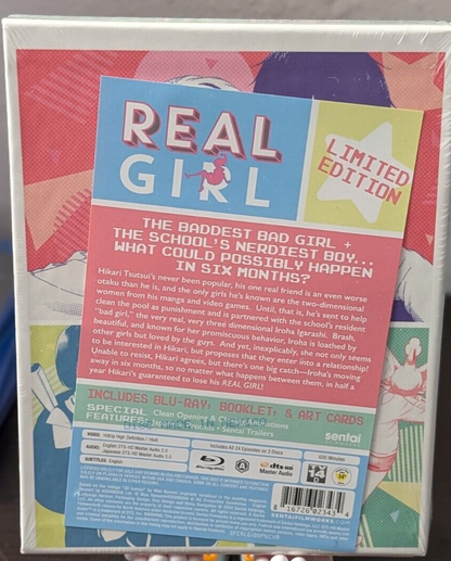 Real Girl Premium Box Set Blu-ray 3 Discs 24 Ep. Booklet Art Cards Sealed New